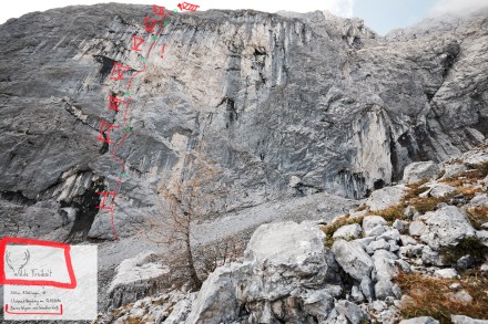 Gamsjoch Nordwand, Wilde Freiheit